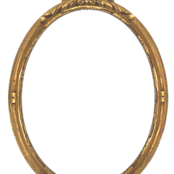American 20th Century Oval Frame