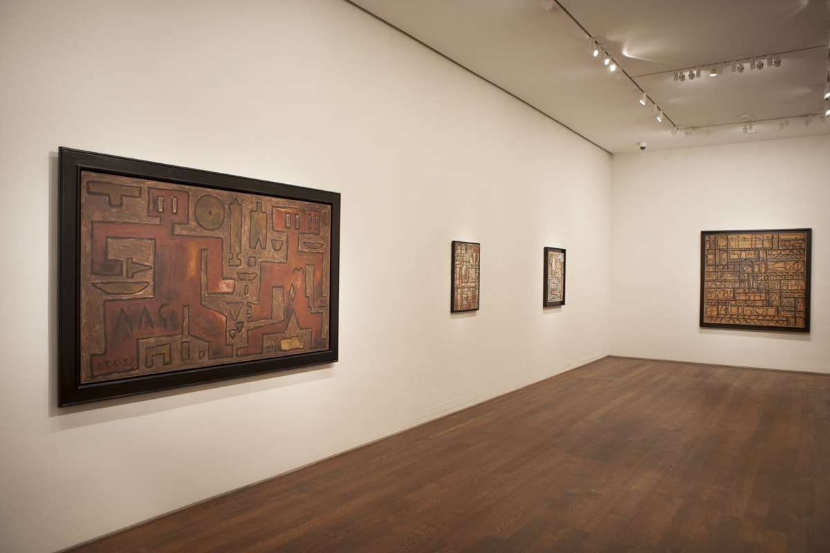 Exhibition of Joaquin Torres-Garcia at Acquavella Galleries