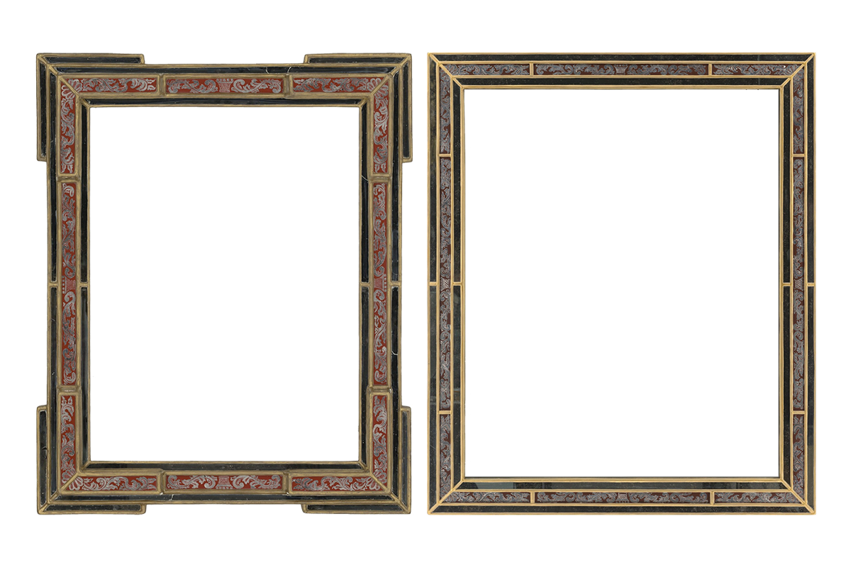 Antique Frame and Lowy Antique Reproduction Frame