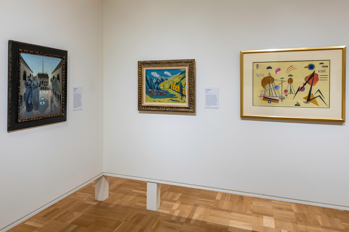 Barili Painting In Situ After Lowy Framing