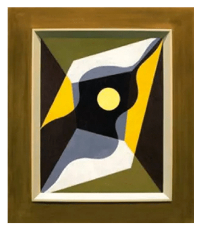 Painting by Charles Green Shaw Restored and Framed by Lowy