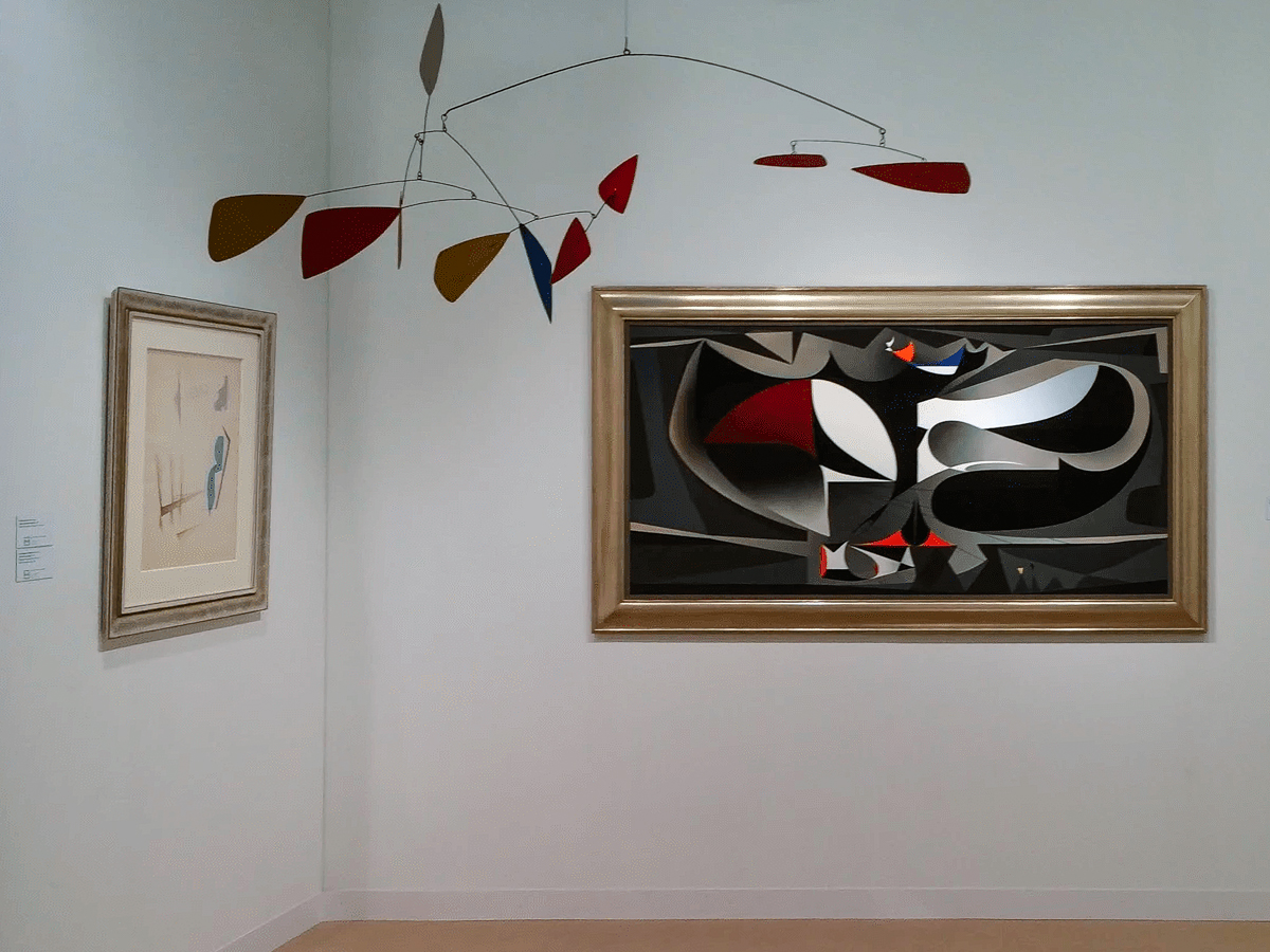 Charles Houghton Howard Paintings Framed by Lowy Paired with Alexander Calder at Art Basel Miami 2014