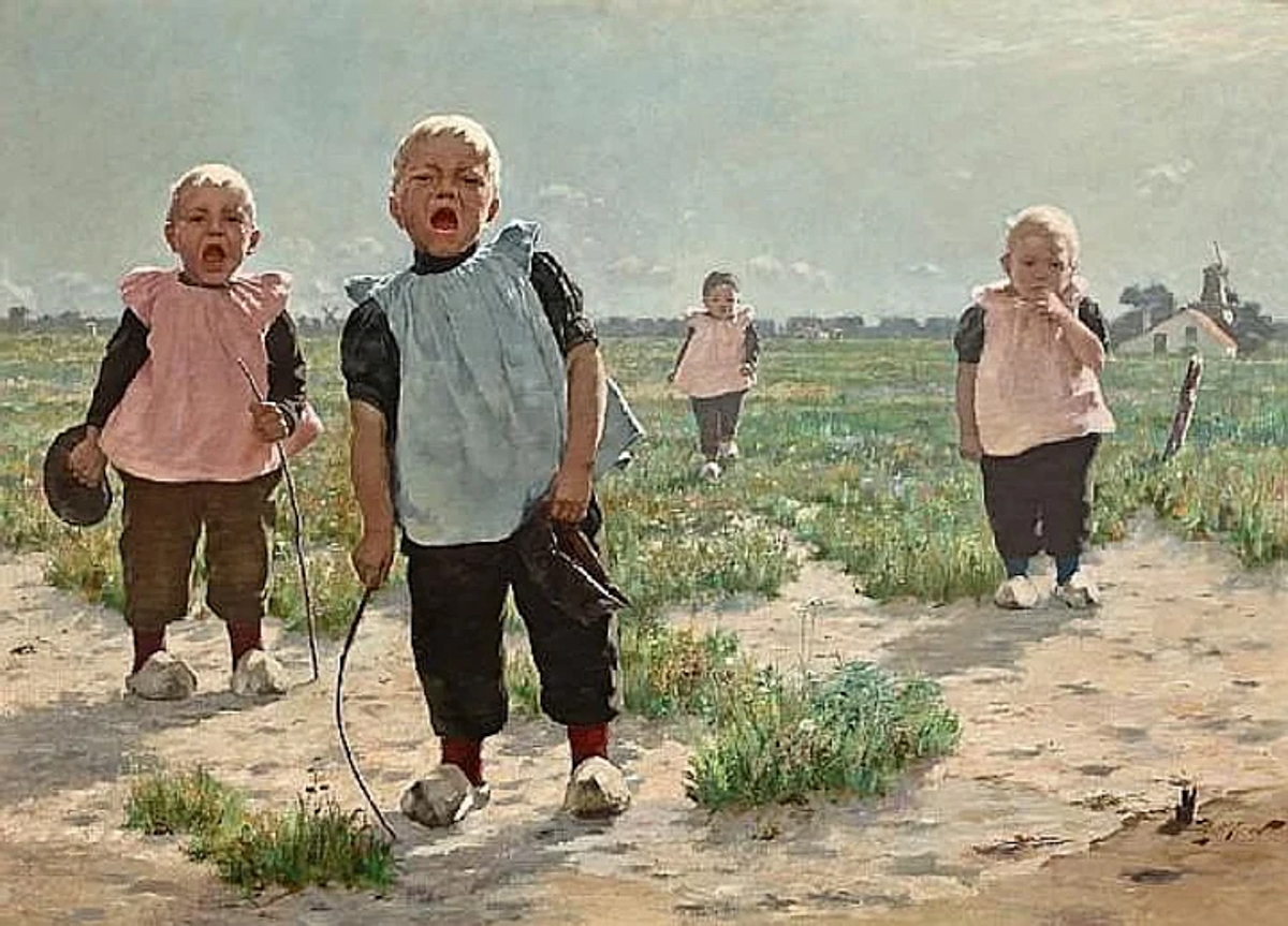 Eh! Eh! Les autres allons jouer En Hollande by Walter MacEwen