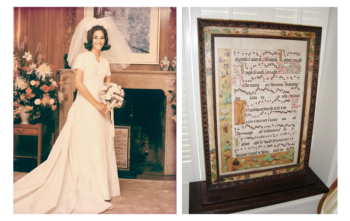 Historic and Contemporary Photographs Featuring Illuminated Manuscript Framed by Hilly Shar