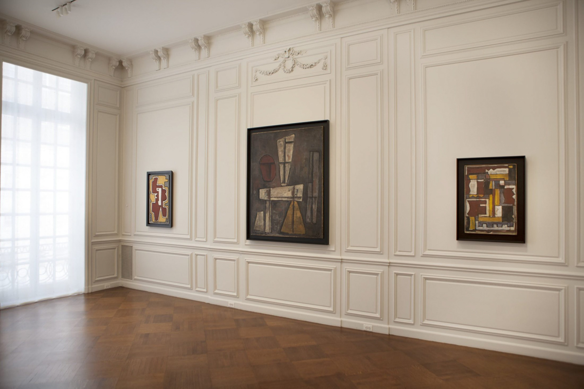 Joaquin Torres-Garcia Paintings In Situ at Acquavella Galleries
