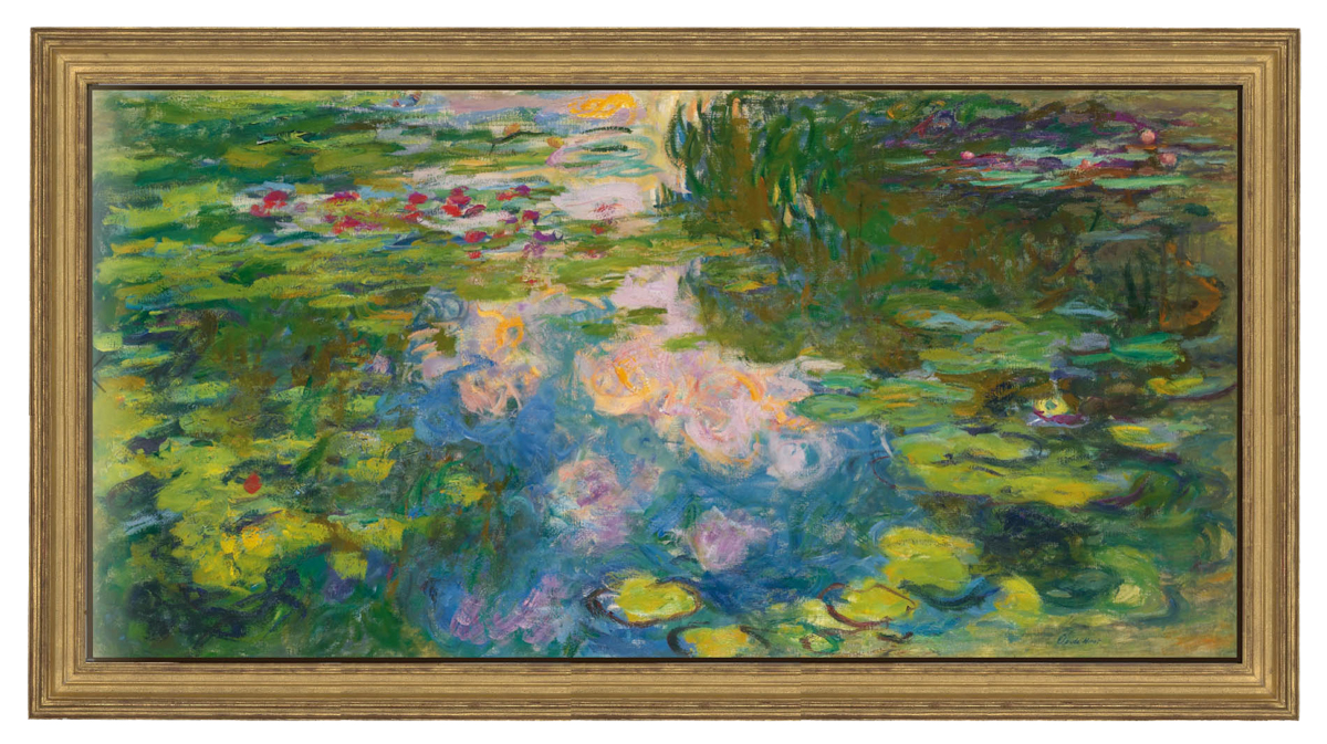 Le Bassin aux Nympheas by Claude Monet Framed by Lowy