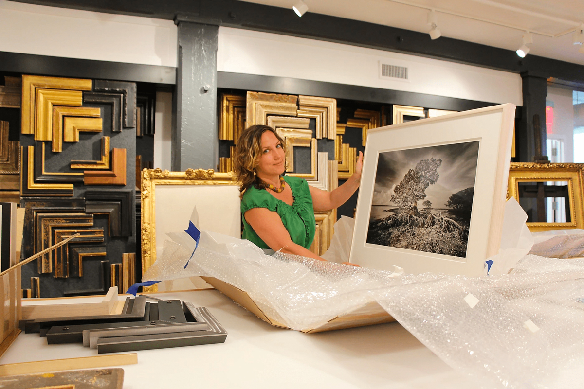 Lowy Frames a Clyde Butcher Photograph
