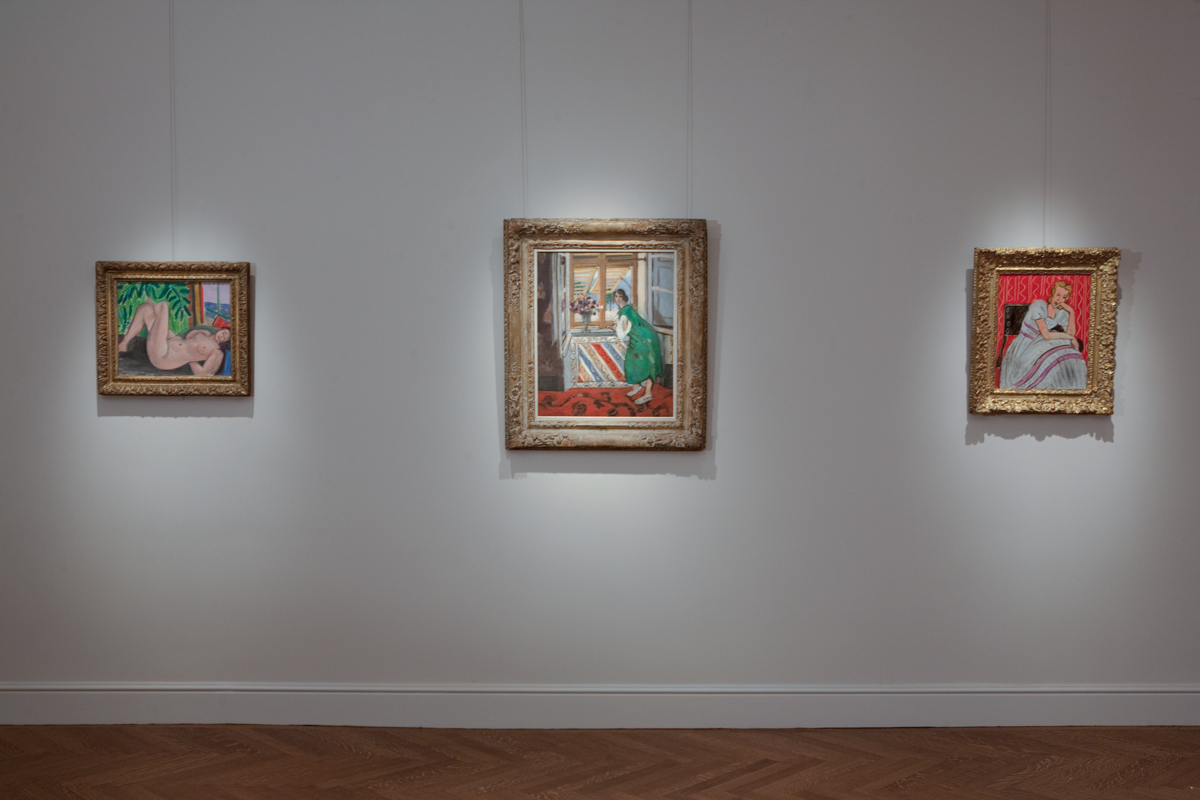 Matisse and Picasso In Situ at Hammer Galleries Featuring Antique Lowy Frames