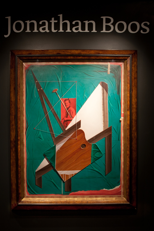 Painting by Gary T. Erbe Framed by Lowy for Jonathan Boos