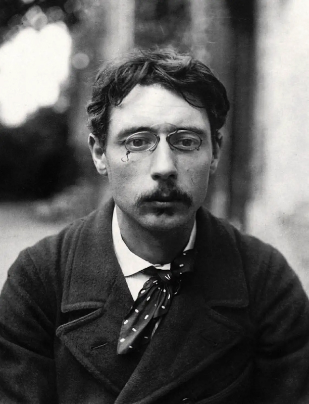 Historic Photograph of French Painter Pierre Bonnard