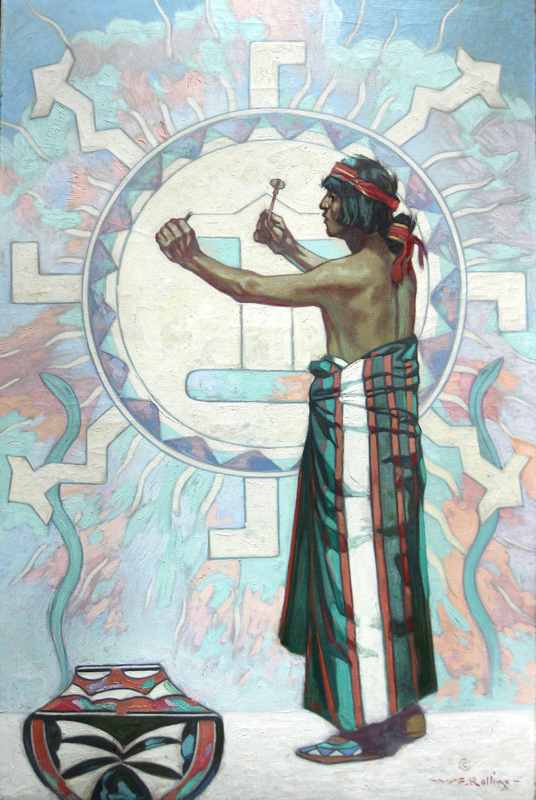 The Sun Symbol by Warren E. Rollins Before Conservation