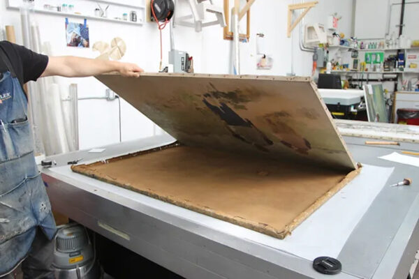 Previously Unknown Walter MacEwen Painting Revealed During Lowy Conservation