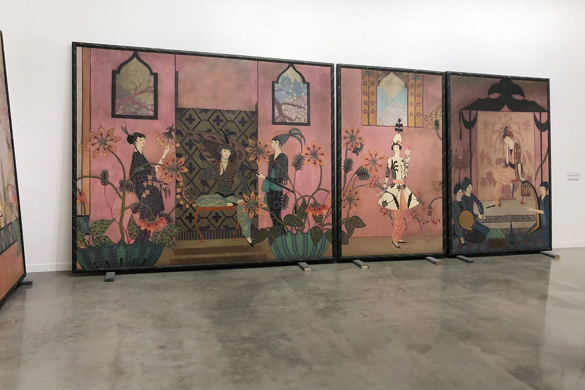 Whitney Studio Mural After Lowy Conservation