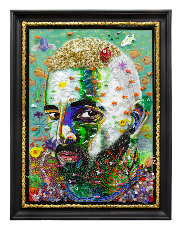 Maluma by Federico Uribe With Custom Frame by Lowy