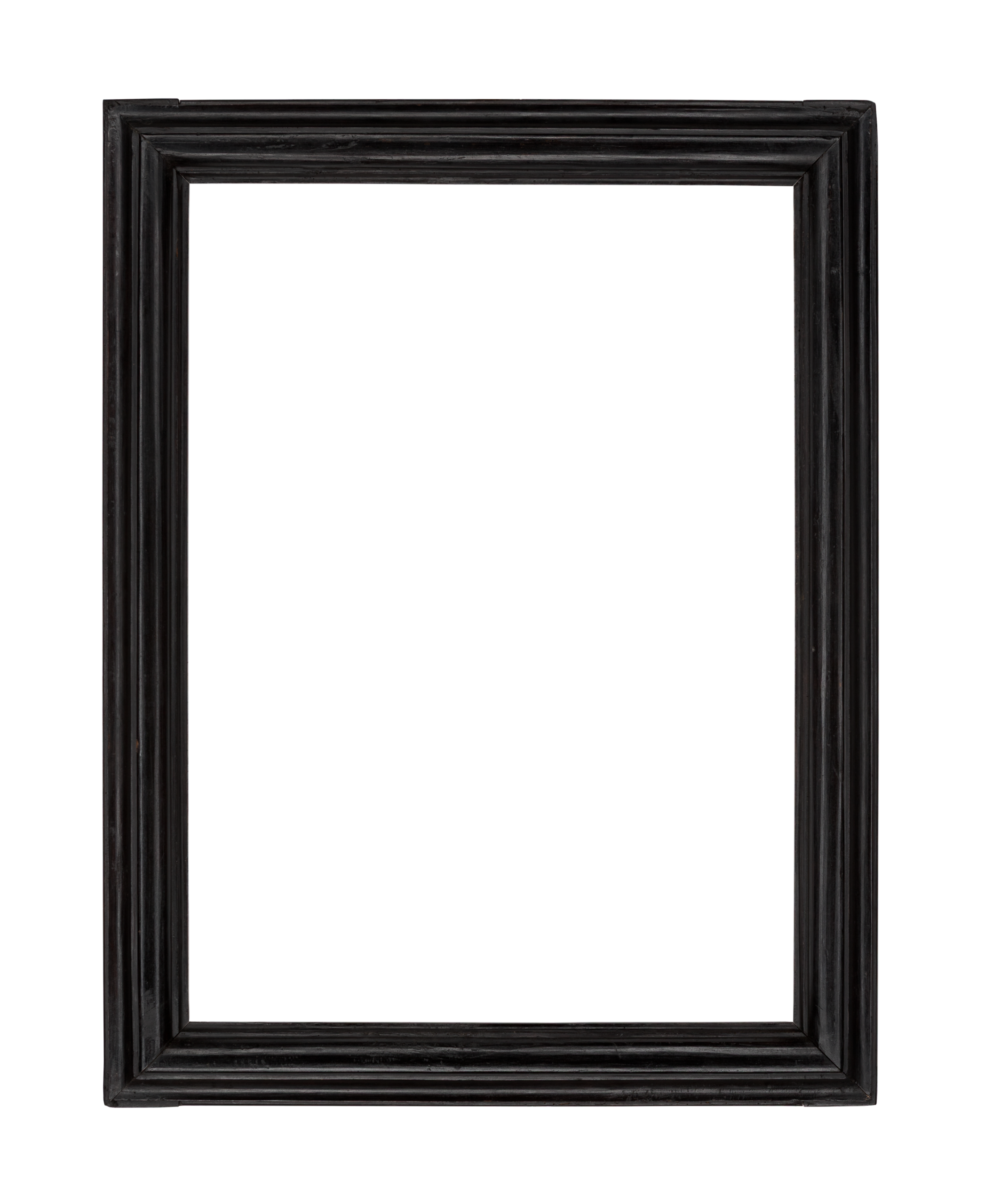 Italian 18th Century   Receding  Black Frame
